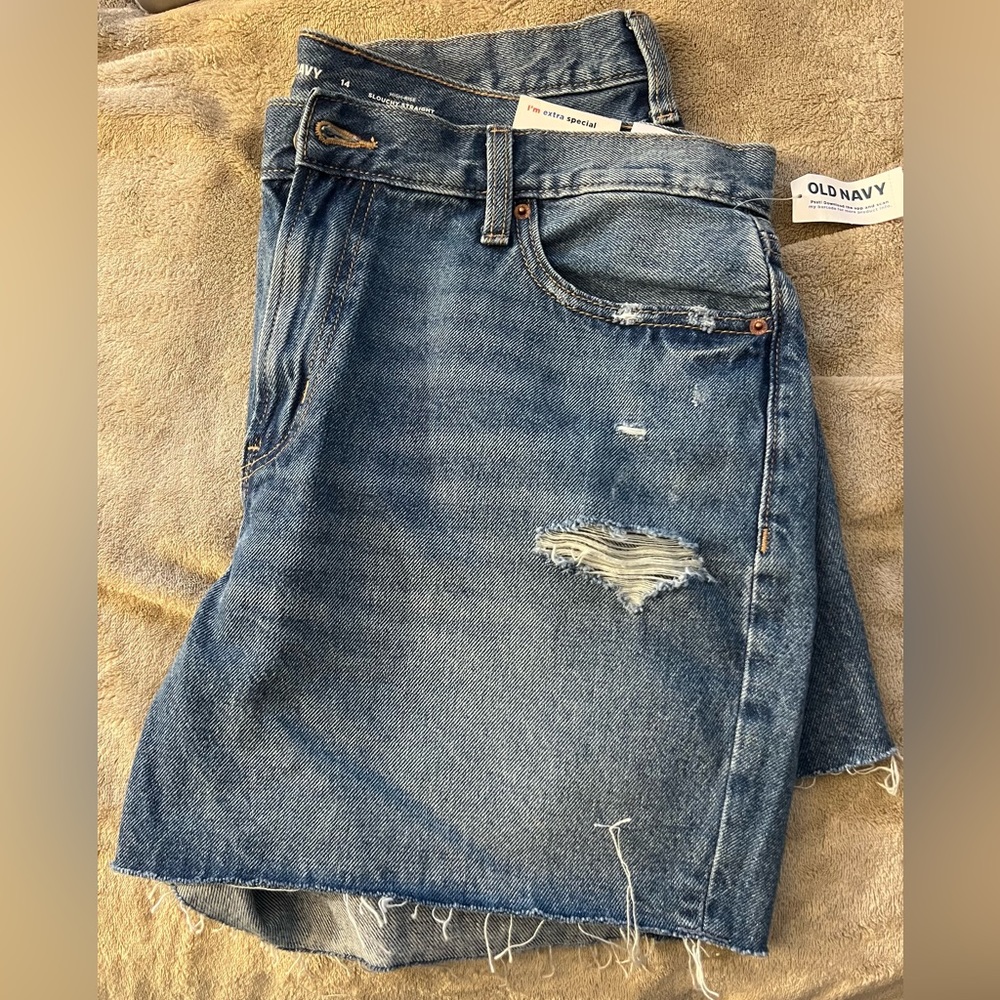 old navy jean shorts